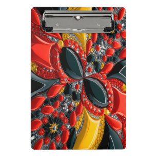 Mini clipboard with German Colours