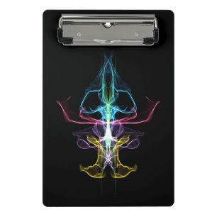 Mini Clipboard with Multicolored Design