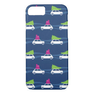 Mini Cooper Christmas Traffic iPhone 8/7 Case
