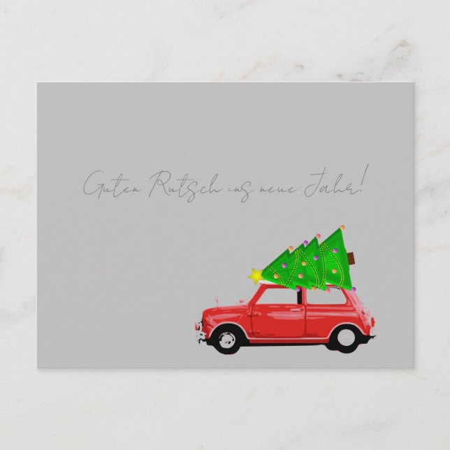MINI COOPER Holiday Card (Front)
