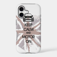 MINI Cooper Keep Calm and Motor iPhone Case