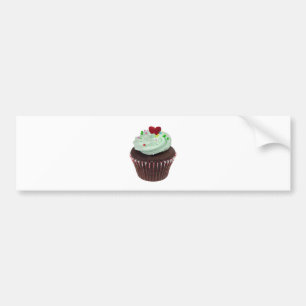 Mini cupcake bumper sticker