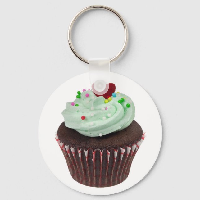 Mini cupcake key ring (Front)
