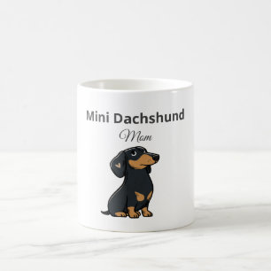 Mini Dachshund Mum Mug Cute Wiener Gift