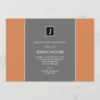 Mini Dots Party Invitation