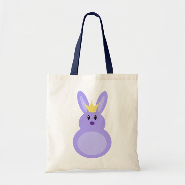 Mini Easter Bunny Candy Totebag Tote Bag (Front)