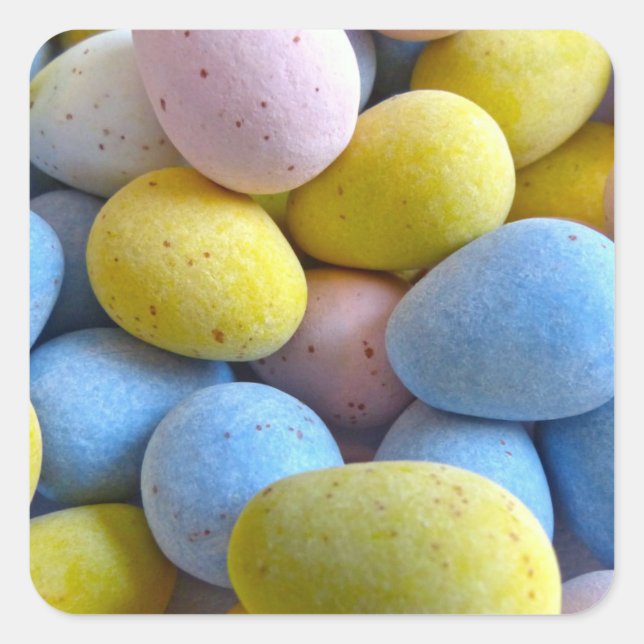Mini Eggs Square Sticker (Front)