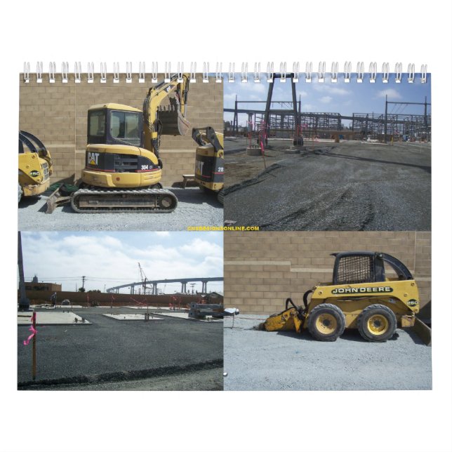 Mini equipment calendar - Customised (Cover)