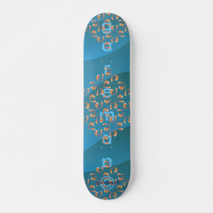 mini fishee board skateboard