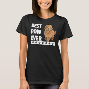 Mini Golden Doodle Dad Best Paw Ever Fathers Day D T-Shirt