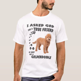 Mini Goldendoodle Quote Mum, Doodle Dad Art Cute G T-Shirt