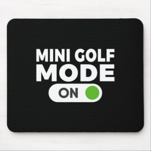 Mini Golf Mode On Mini Golf Mouse Pad