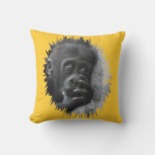 Mini gorilla cushion