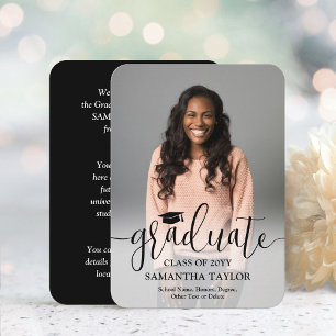 Mini Graduation Announcement or Party Invitation
