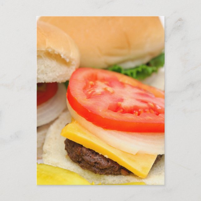 Mini Hamburgers Postcard (Front)