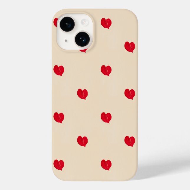 Mini Heart Design Case-Mate iPhone Case (Back)