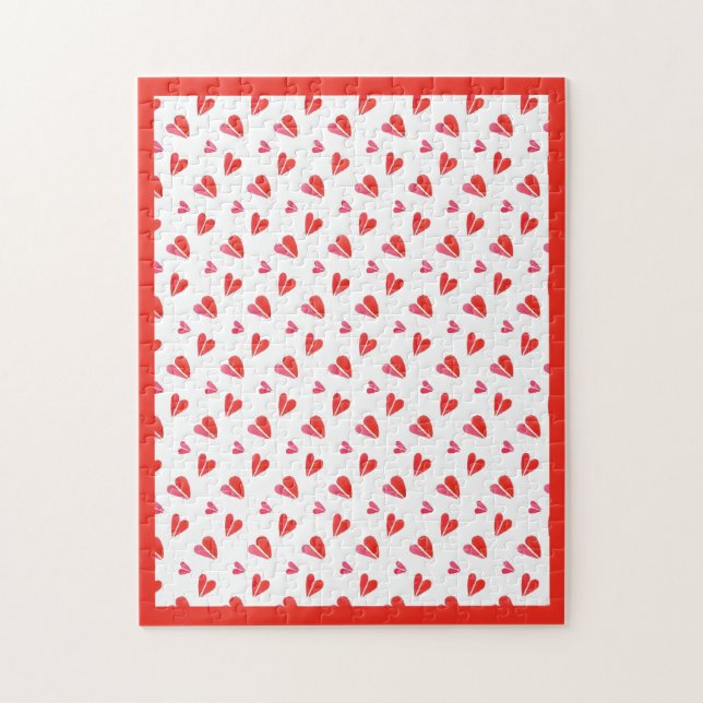 MINI HEARTS 11x14 Puzzle  (Vertical)