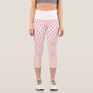 MINI HEARTS High Waisted Capris