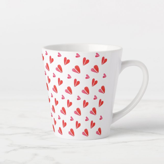 MINI HEARTS Latte Mug (Right)