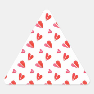 MINI HEARTS Triangle Stickers