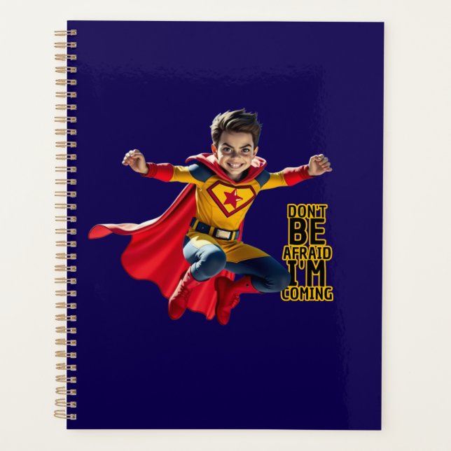 Mini Hero Mischief  Planner (Front)