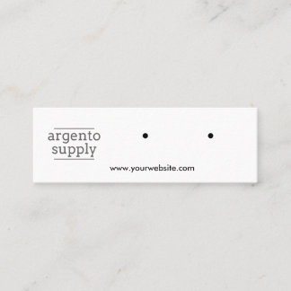 Mini Horizontal Earring Card