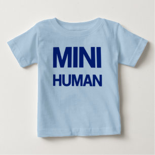 Mini Human (blue) Baby T-Shirt