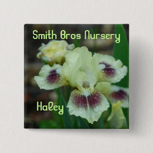 Mini Iris Button-Badge 15 Cm Square Badge