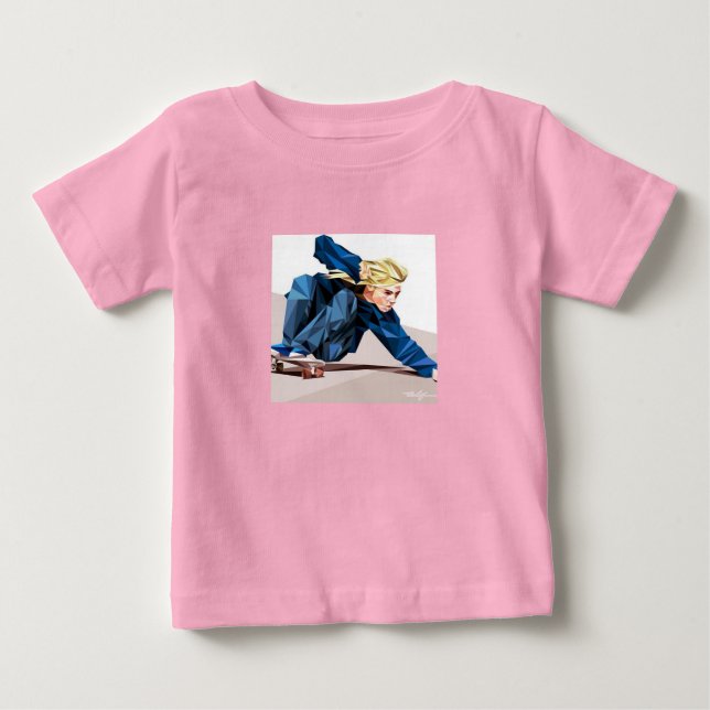 Mini Jay Adams Baby T-Shirt (Front)
