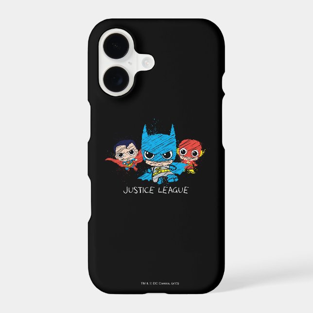 Mini Justice League Sketch (Back)