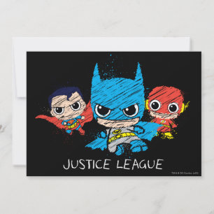 Mini Justice League Sketch