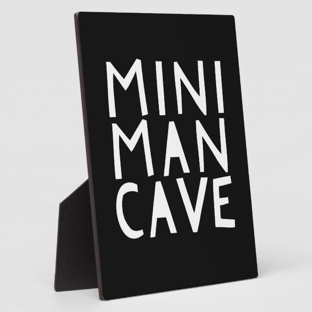 Mini Man Cave Kid's room Sign  Plaque (Side)