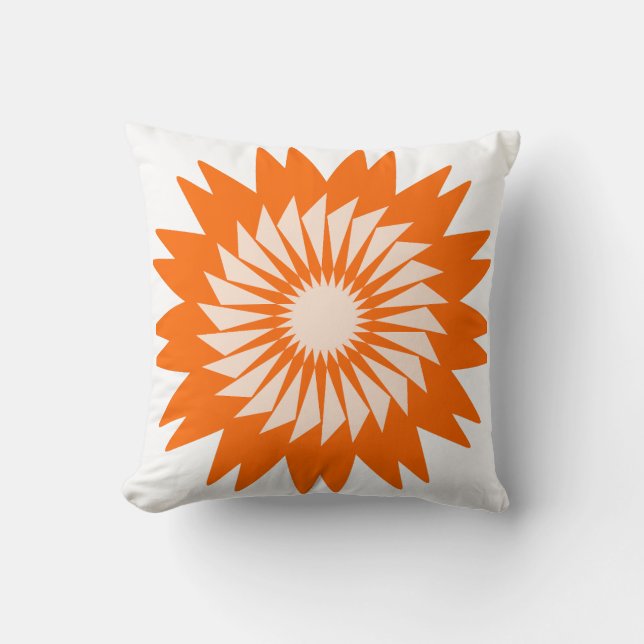 Mini Mandala Design Pillow (Front)