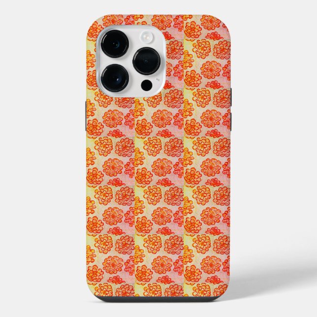  Mini Marigolds iPhone Case (Back)