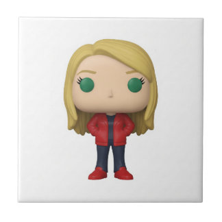 Mini me doll ceramic tile