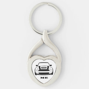 MINI Me Heart Key Chain