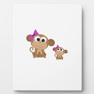 Mini me monkey plaque