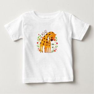 Mini Me - Mum and Baby Giraffe T-Shirt