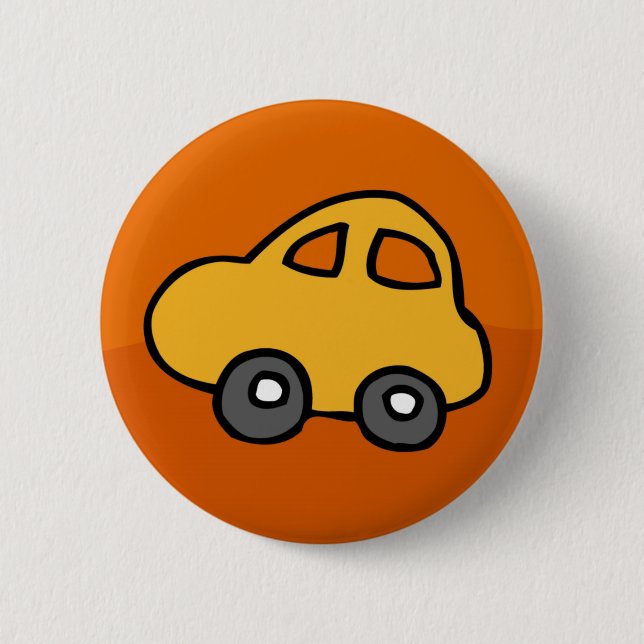 Mini Mini Car 6 Cm Round Badge (Front)