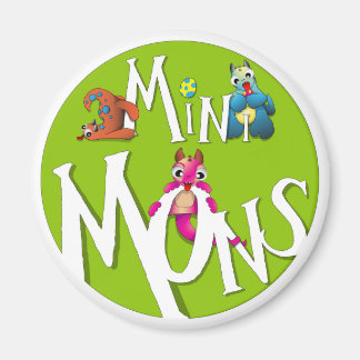 Mini Mons Logo Magnet