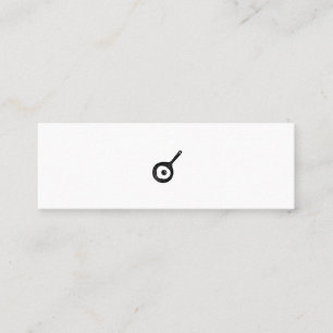 Mini-Mum Simple Business Card Business Card Tamaya