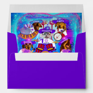 Mini Music Makers Matching Envelopes