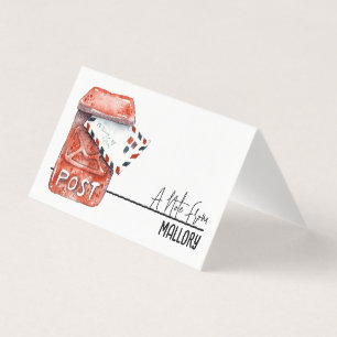 Mini Note Cards Personalised with Your Name