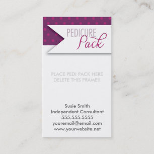 Mini Pedicure Pack Business Card