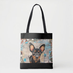 Mini Pinscher Tote Bag