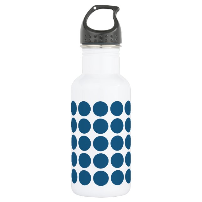Mini Polka Dots 532 Ml Water Bottle (Front)