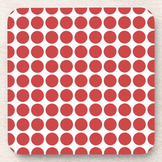 Mini Polka Dots Coasters (Front)