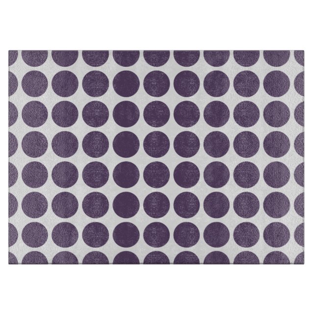 Mini Polka Dots Cutting Board (Front)