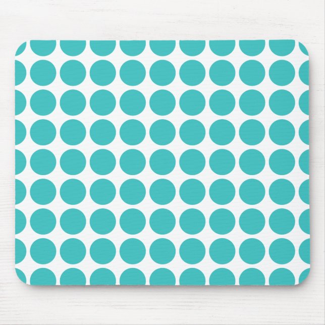 Mini Polka Dots Mousepad (Front)