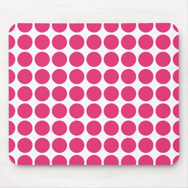 Mini Polka Dots Mousepad (Front)